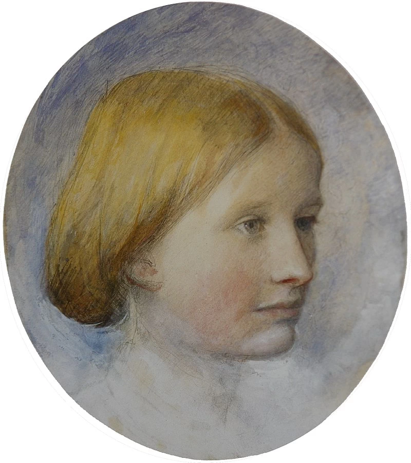Ritratto di Rose La Touche 1861